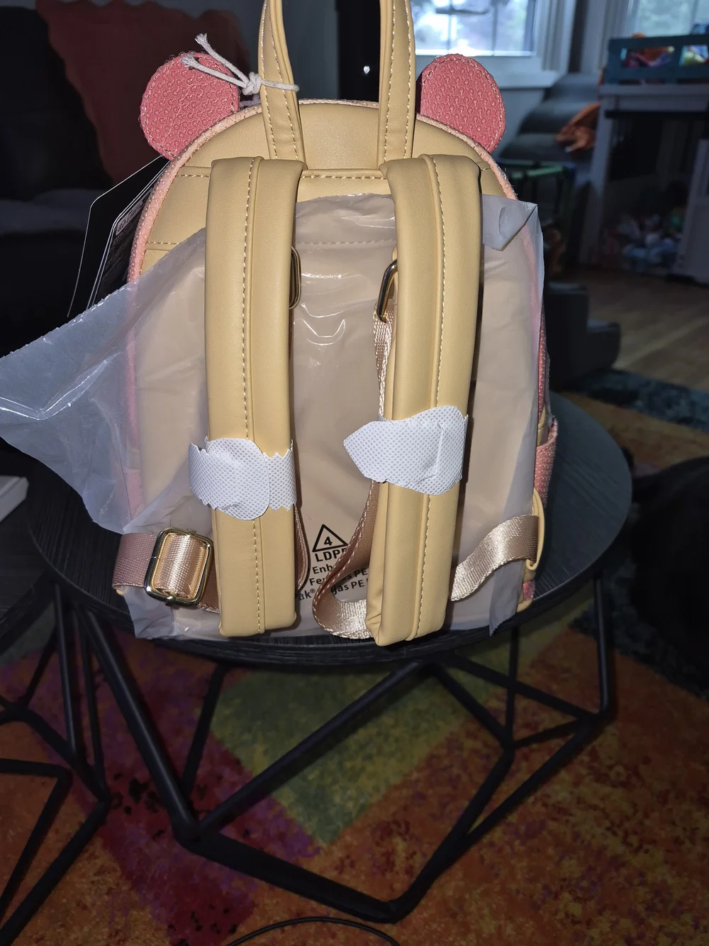 Loungefly Pink Winnie the Pooh Sequin Kids Mini Backpack